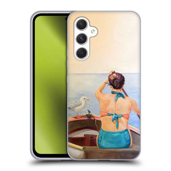 Jody Wright Life Around Us The Woman And Seagul Soft Gel Case for Samsung Galaxy A54 5G