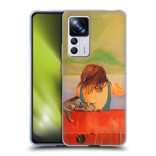 Jody Wright Life Around Us The Woman And Cat Nap Soft Gel Case for Xiaomi 12T Pro