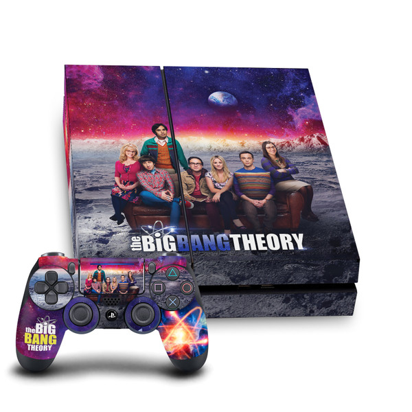 The Big Bang Theory Graphics Season 11 Key Art Vinyl Sticker Skin Decal Cover for Sony PS4 Console & Controller