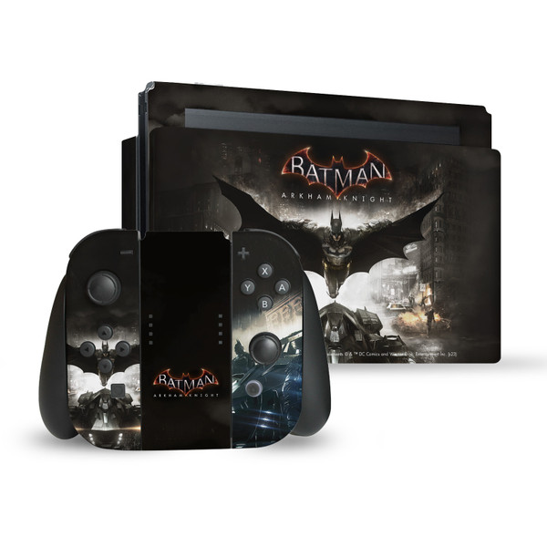 Batman Arkham Knight Graphics Key Art Vinyl Sticker Skin Decal Cover for Nintendo Switch Bundle