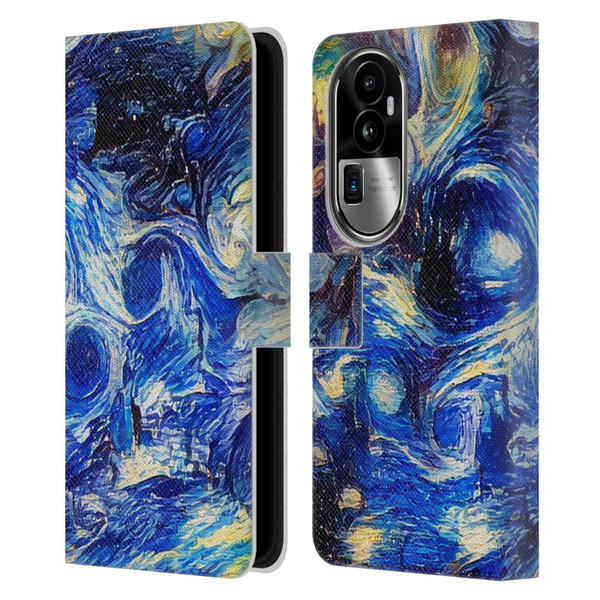 Cosmo18 Jupiter Fantasy Starry Leather Book Wallet Case Cover For OPPO Reno10 Pro+