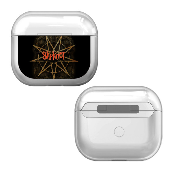 Slipknot Key Art Crest Clear Hard Crystal Cover Case for Apple AirPods 3 3rd Gen Charging Case