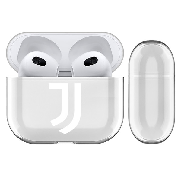 Juventus Football Club Logo Plain Clear Hard Crystal Cover Case for Apple AirPods 3 3rd Gen Charging Case
