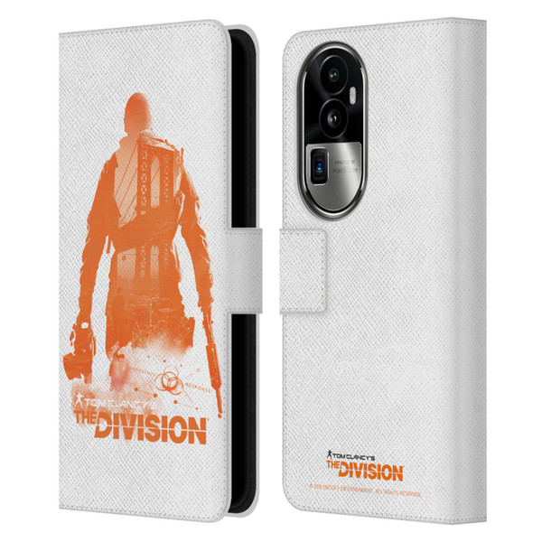 Tom Clancy's The Division Key Art Character 3 Leather Book Wallet Case Cover For OPPO Reno10 Pro+