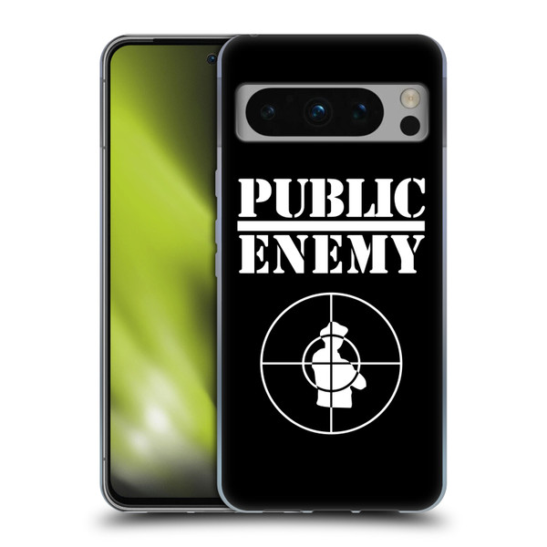Public Enemy Graphics Logo Soft Gel Case for Google Pixel 8 Pro
