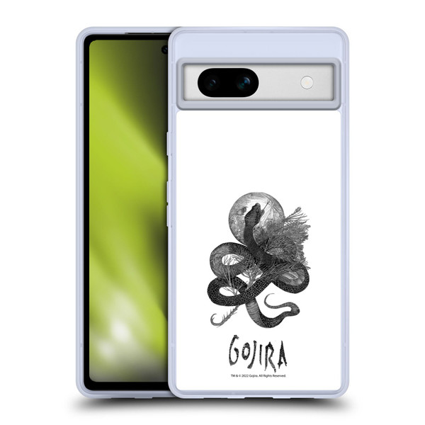 Gojira Graphics Serpent Movie Soft Gel Case for Google Pixel 7a