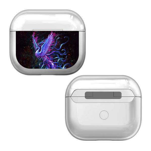 Christos Karapanos Art Mix Phoenix Clear Hard Crystal Cover Case for Apple AirPods 3 3rd Gen Charging Case