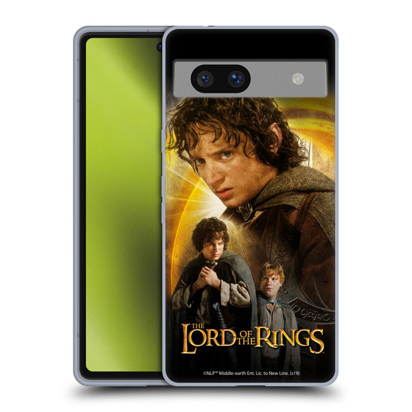 The Lord Of The Rings The Two Towers Character Art Frodo And Sam Soft Gel Case for Google Pixel 7a
