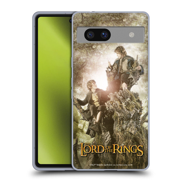 The Lord Of The Rings The Two Towers Character Art Hobbits Soft Gel Case for Google Pixel 7a