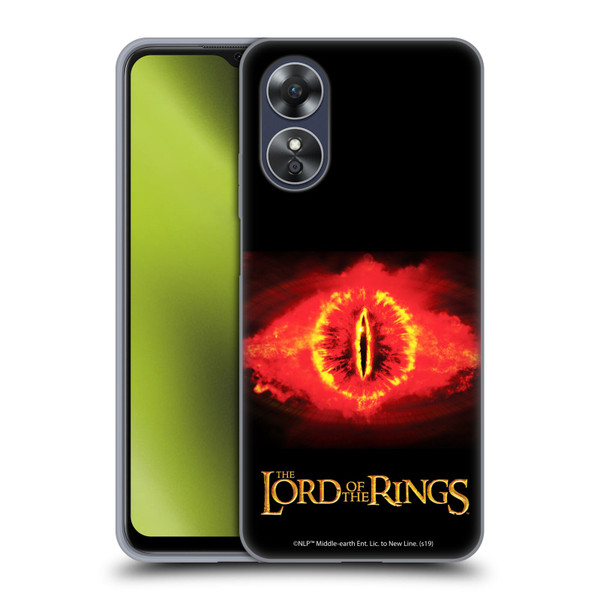 The Lord Of The Rings The Two Towers Character Art Eye Of Sauron Soft Gel Case for OPPO A17