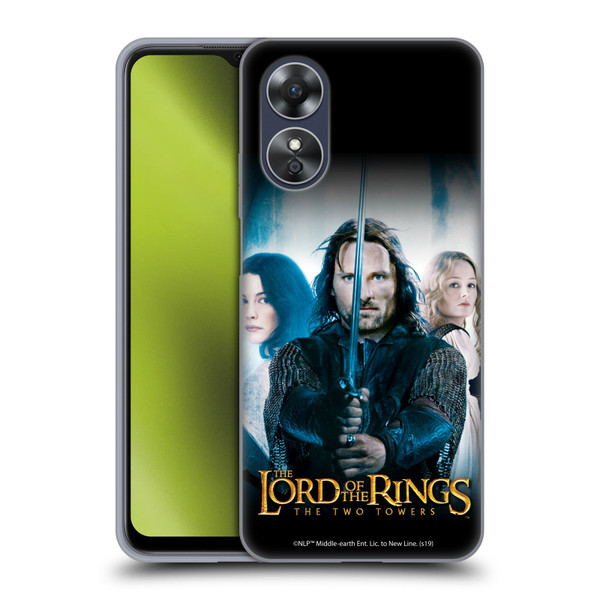 The Lord Of The Rings The Two Towers Posters Aragorn Soft Gel Case for OPPO A17