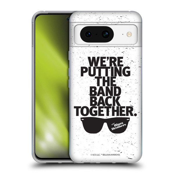 The Blues Brothers Graphics The Band Back Together Soft Gel Case for Google Pixel 8