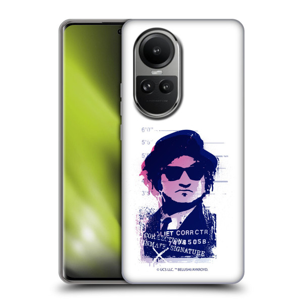 The Blues Brothers Graphics Jake Soft Gel Case for OPPO Reno10 5G / Reno10 Pro 5G