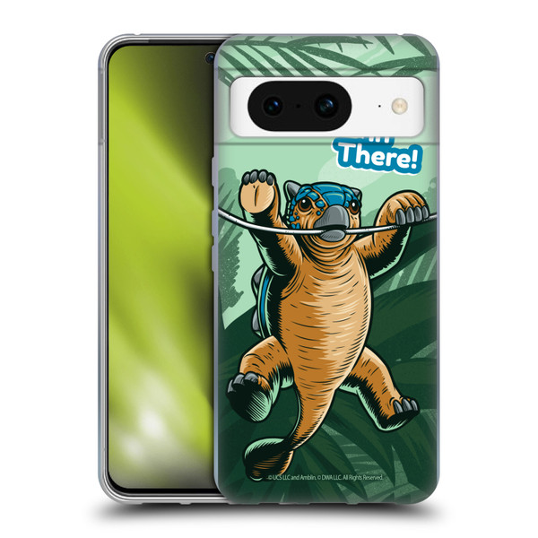 Jurassic World: Camp Cretaceous Character Art Hang In There Soft Gel Case for Google Pixel 8