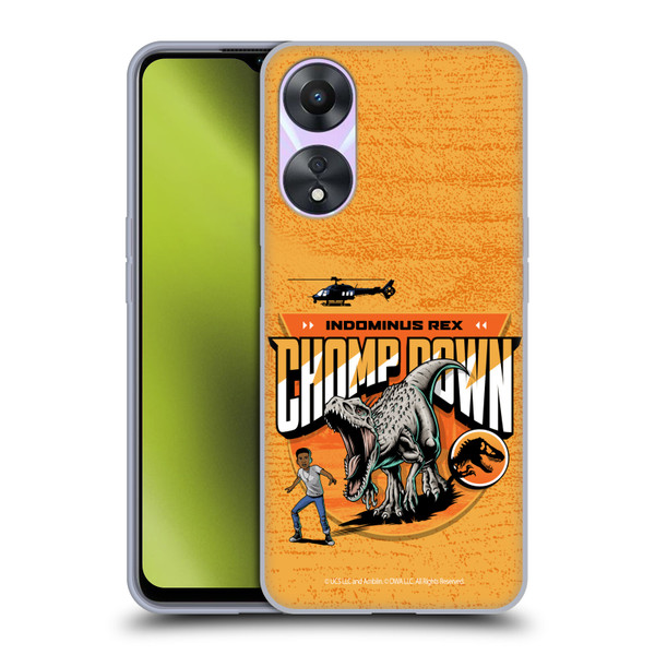 Jurassic World: Camp Cretaceous Character Art Champ Down Soft Gel Case for OPPO A78 5G
