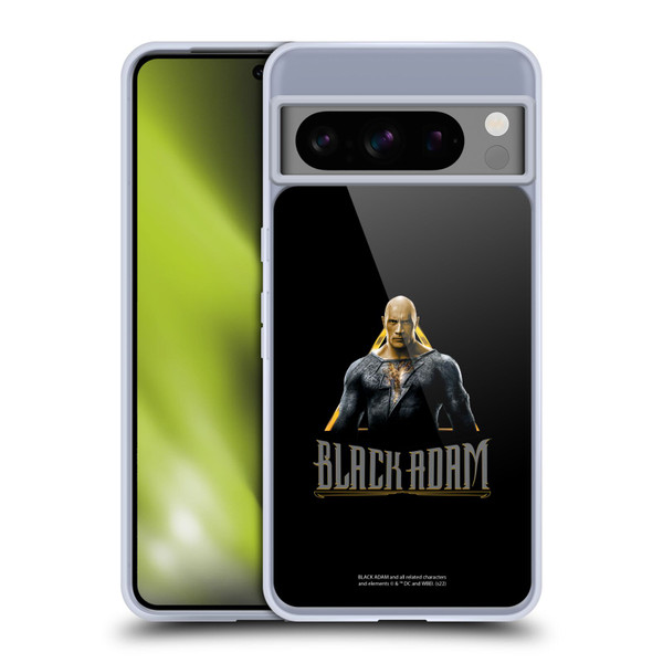 Black Adam Graphics Black Adam Soft Gel Case for Google Pixel 8 Pro