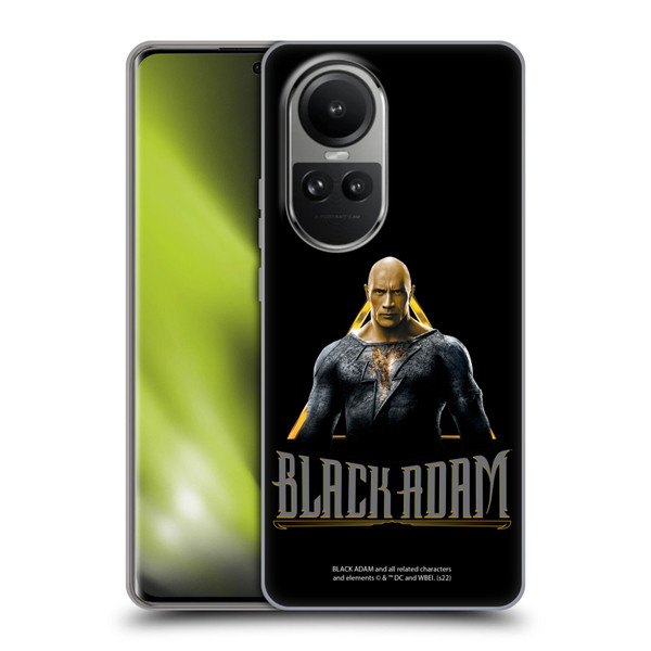 Black Adam Graphics Black Adam Soft Gel Case for OPPO Reno10 5G / Reno10 Pro 5G