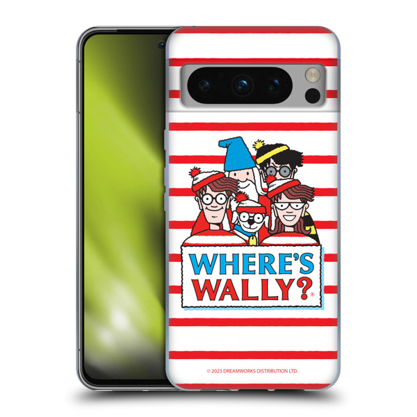 Where's Wally? Graphics Characters Soft Gel Case for Google Pixel 8 Pro