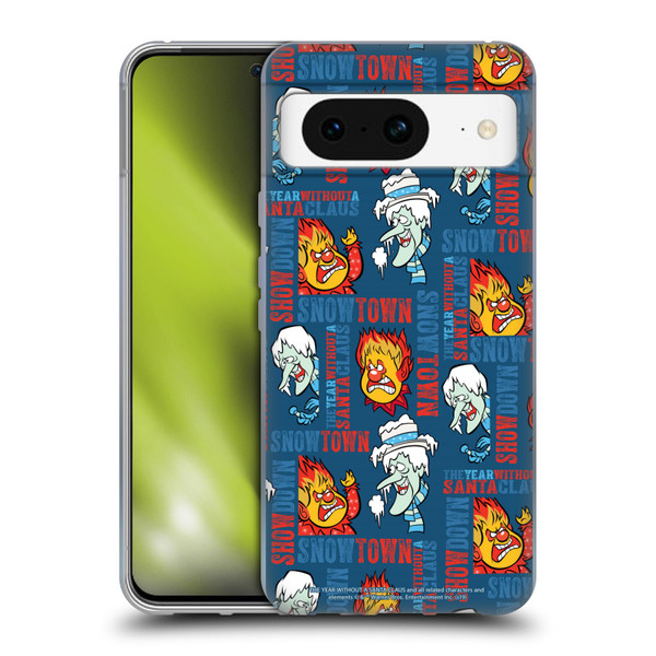 The Year Without A Santa Claus Character Art Snowtown Soft Gel Case for Google Pixel 8