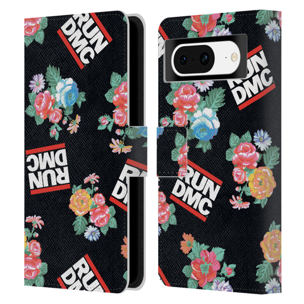 Run-D.M.C. Key Art Pattern Leather Book Wallet Case Cover For Google Pixel 8
