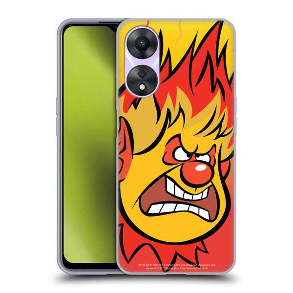 The Year Without A Santa Claus Character Art Heat Miser Soft Gel Case for OPPO A78 5G