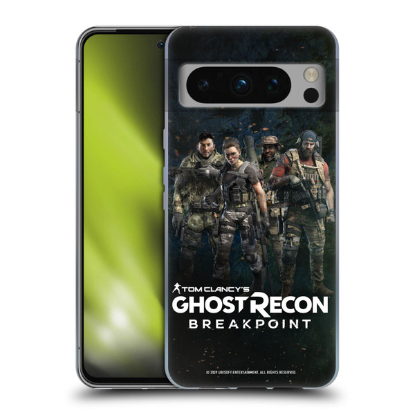 Tom Clancy's Ghost Recon Breakpoint Character Art The Ghosts Soft Gel Case for Google Pixel 8 Pro