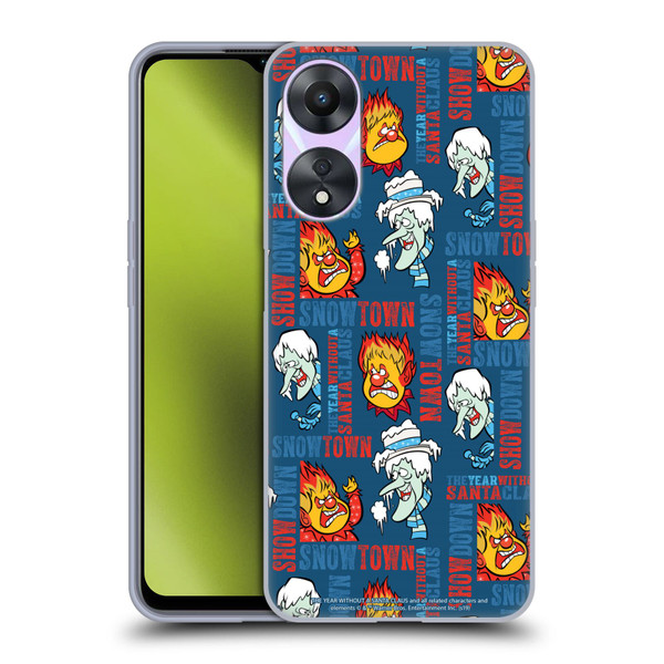 The Year Without A Santa Claus Character Art Snowtown Soft Gel Case for OPPO A78 5G