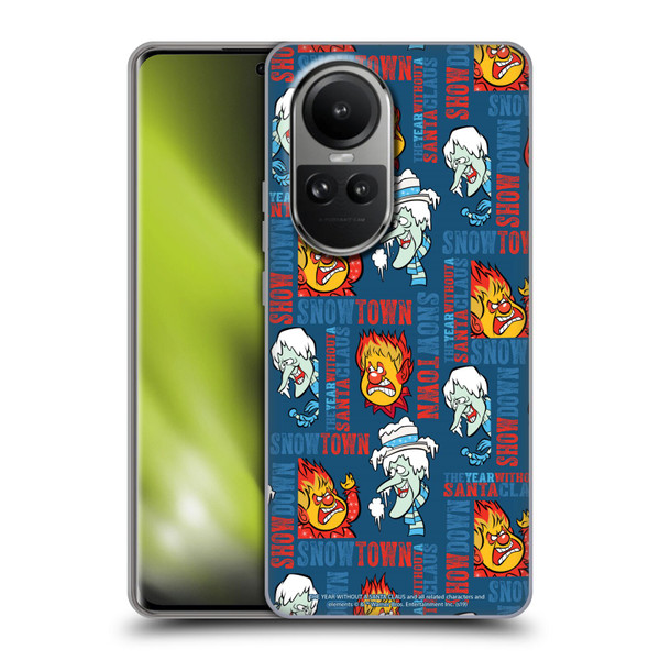 The Year Without A Santa Claus Character Art Snowtown Soft Gel Case for OPPO Reno10 5G / Reno10 Pro 5G