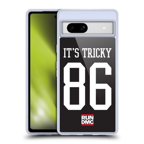 Run-D.M.C. Key Art It's Tricky Soft Gel Case for Google Pixel 7a
