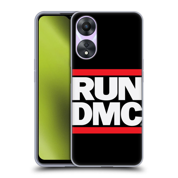 Run-D.M.C. Key Art Logo Soft Gel Case for OPPO A78 5G