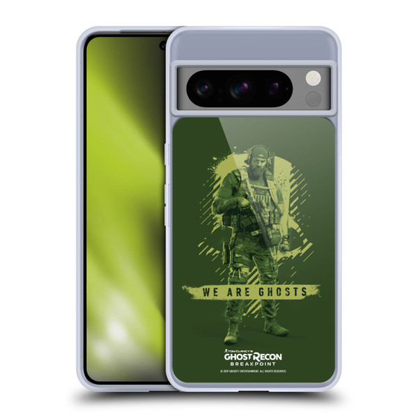 Tom Clancy's Ghost Recon Breakpoint Graphics We Are Ghosts Soft Gel Case for Google Pixel 8 Pro