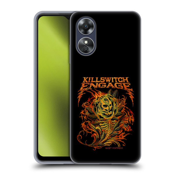 Killswitch Engage Band Art Quiet Distress Soft Gel Case for OPPO A17