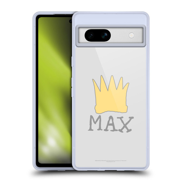 Where the Wild Things Are Literary Graphics Max Soft Gel Case for Google Pixel 7a