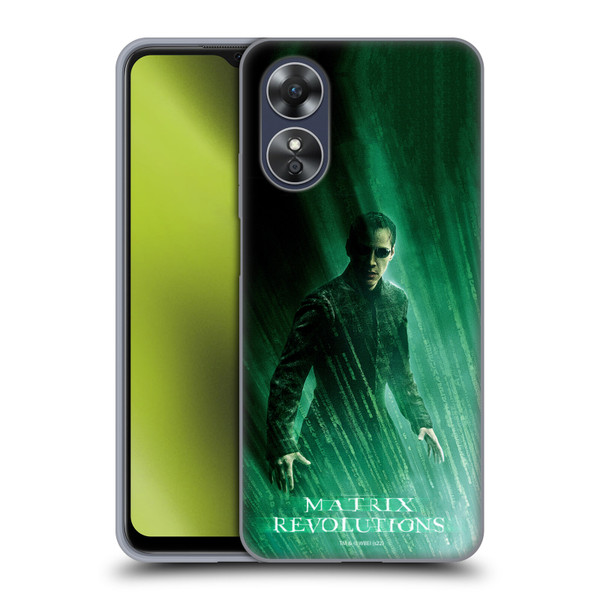 The Matrix Revolutions Key Art Neo 3 Soft Gel Case for OPPO A17