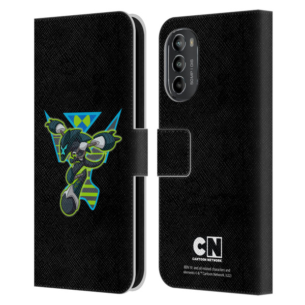 Ben 10: Animated Series Graphics Alien Leather Book Wallet Case Cover For Motorola Moto G82 5G