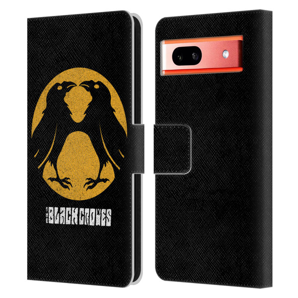 The Black Crowes Graphics Circle Leather Book Wallet Case Cover For Google Pixel 7a