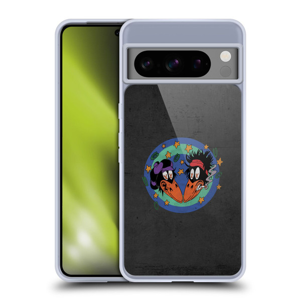 The Black Crowes Graphics Distressed Soft Gel Case for Google Pixel 8 Pro
