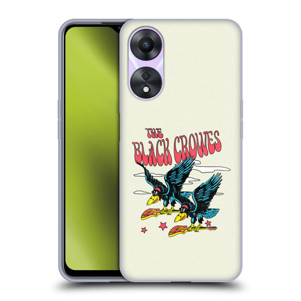 The Black Crowes Graphics Flying Guitars Soft Gel Case for OPPO A78 5G