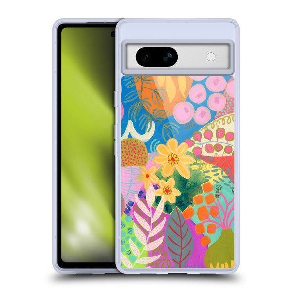 Suzanne Allard Floral Art Yellow Daisies Soft Gel Case for Google Pixel 7a