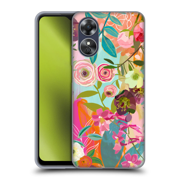 Suzanne Allard Floral Art Chase A Dream Soft Gel Case for OPPO A17
