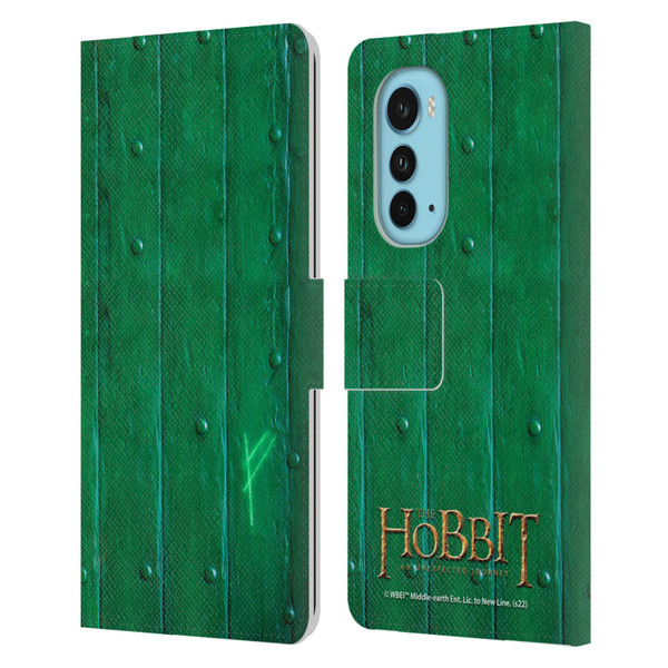 The Hobbit An Unexpected Journey Key Art Door Leather Book Wallet Case Cover For Motorola Edge (2022)