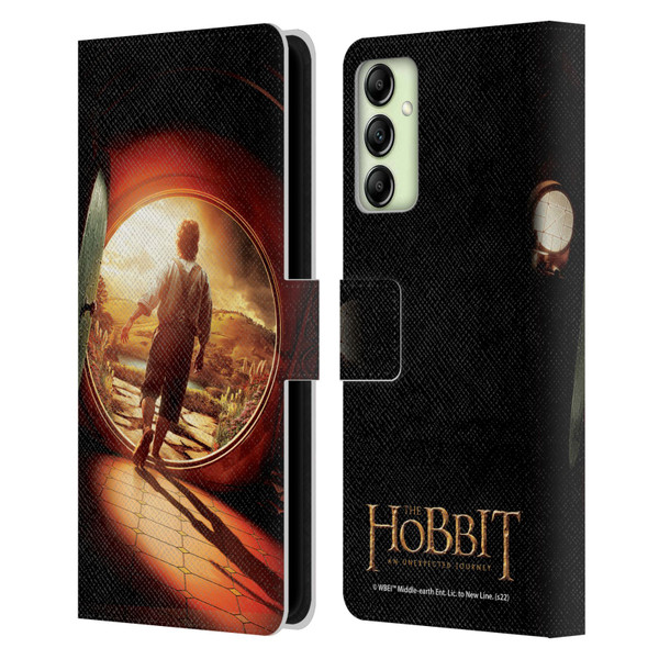 The Hobbit An Unexpected Journey Key Art Journey Leather Book Wallet Case Cover For Samsung Galaxy A14 5G