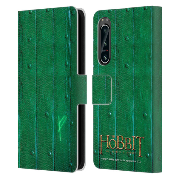 The Hobbit An Unexpected Journey Key Art Door Leather Book Wallet Case Cover For Sony Xperia 5 IV