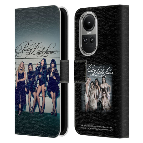 Pretty Little Liars Graphics Season 7 Poster Leather Book Wallet Case Cover For OPPO Reno10 5G / Reno10 Pro 5G