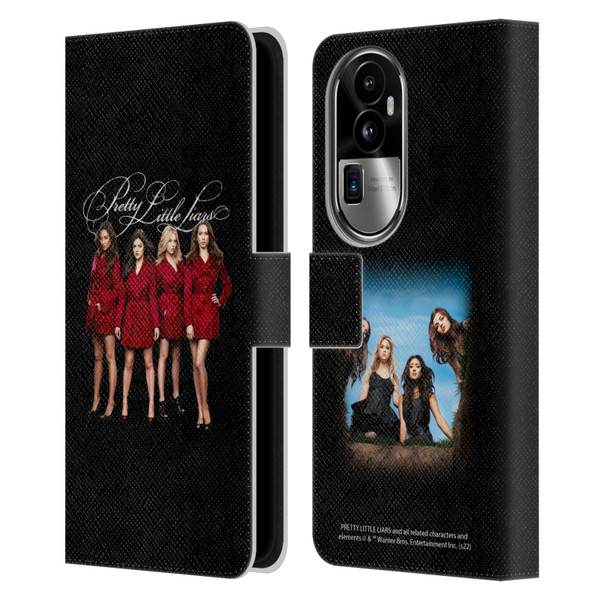 Pretty Little Liars Graphics Characters Leather Book Wallet Case Cover For OPPO Reno10 Pro+