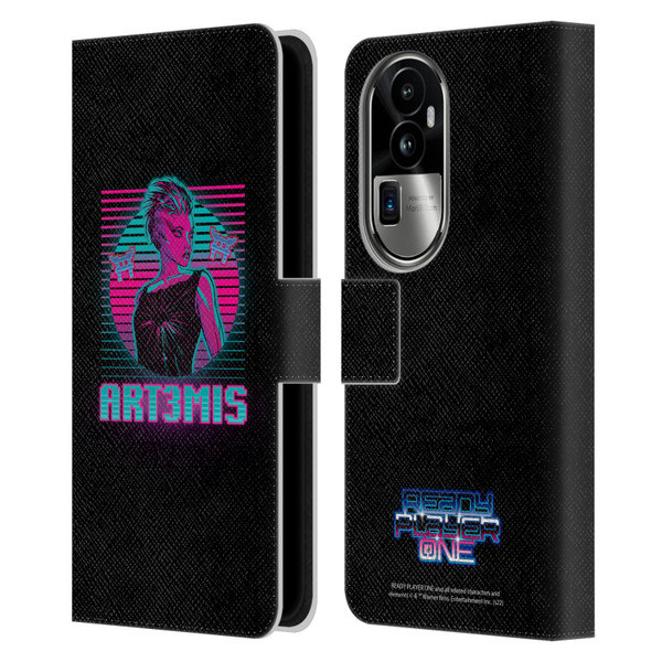 Ready Player One Graphics Character Art Leather Book Wallet Case Cover For OPPO Reno10 Pro+
