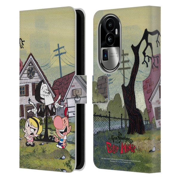 The Grim Adventures of Billy & Mandy Graphics Poster Leather Book Wallet Case Cover For OPPO Reno10 Pro+