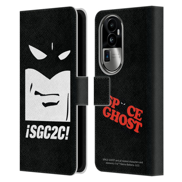 Space Ghost Coast to Coast Graphics Space Ghost Leather Book Wallet Case Cover For OPPO Reno10 Pro+