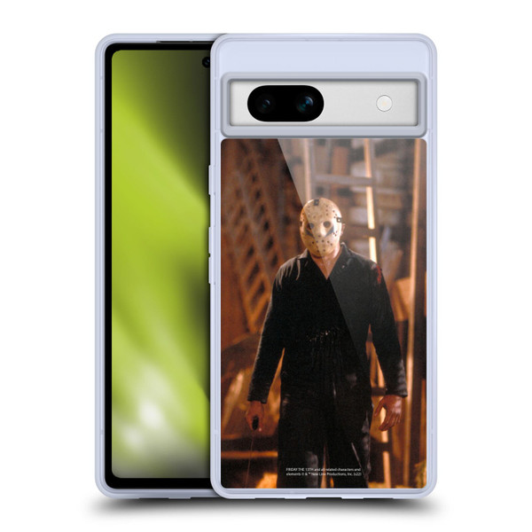 Friday the 13th: A New Beginning Graphics Jason Voorhees Soft Gel Case for Google Pixel 7a