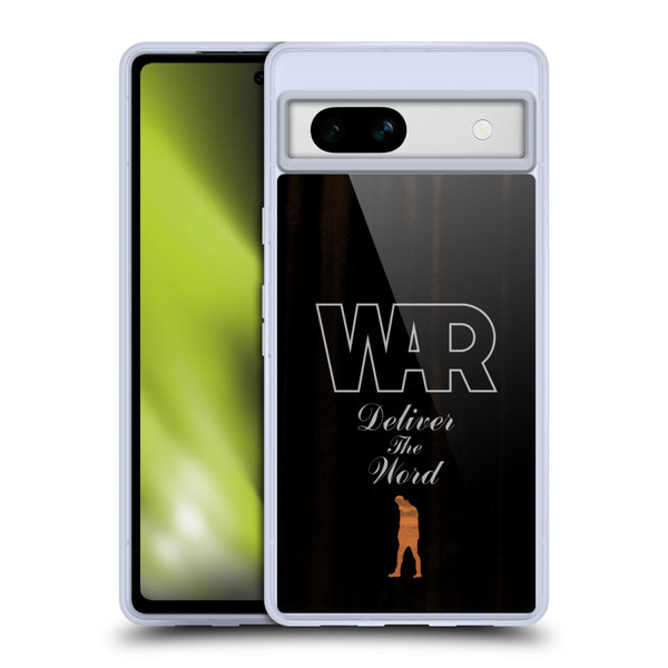 War Graphics Deliver The World Soft Gel Case for Google Pixel 7a